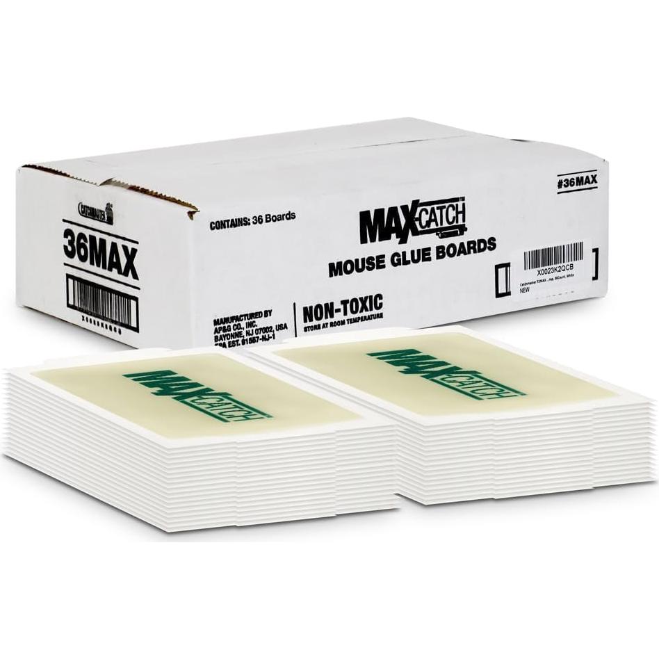 Trampa de Pegamento Catchmaster 36 Unidades para Ratones e Insectos