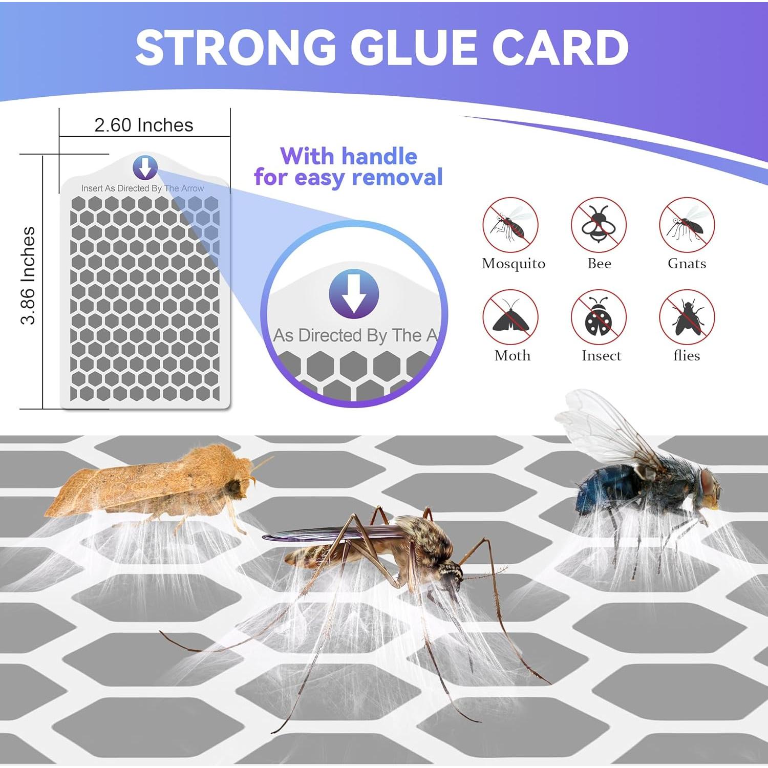 Recargas Trampa Insectos Voladores Qualirey 25 Unidades