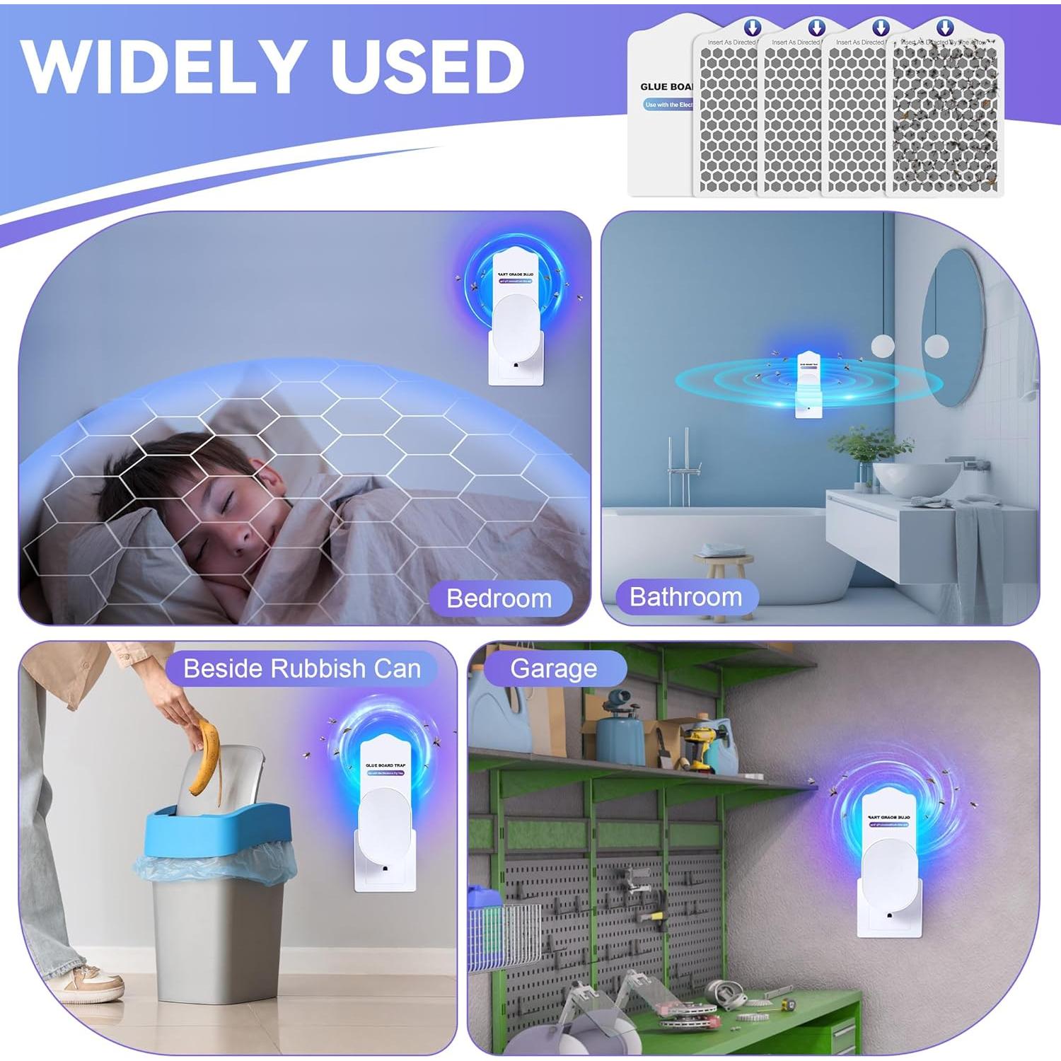 Recargas Trampa Insectos Voladores Qualirey 25 Unidades