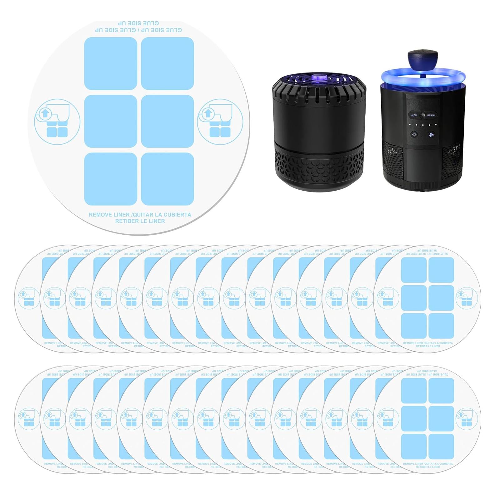 Qualirey 30 Recargas de Tarjetas de Pegamento DT152 Trampa Insectos