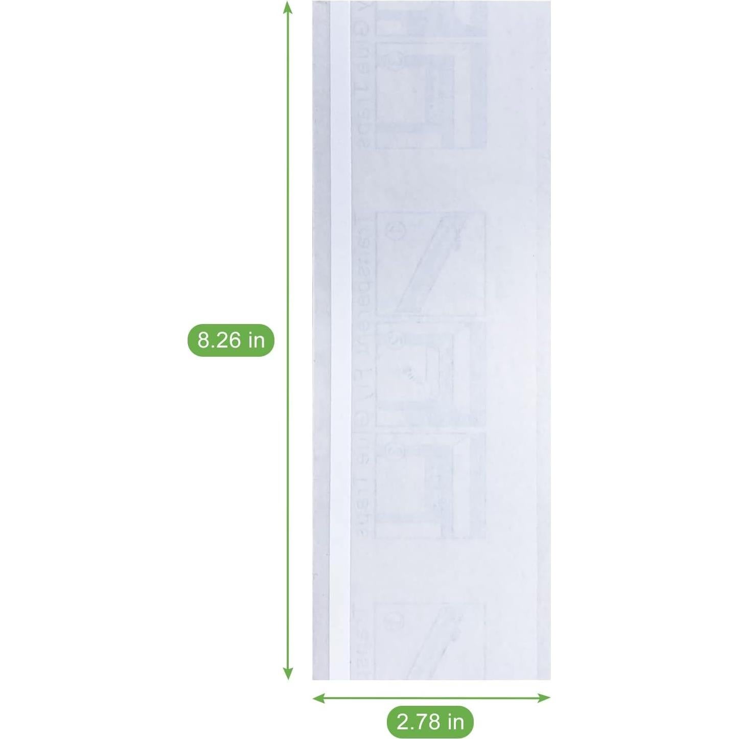 Paquete de 50 trampas para moscas LFSYS transparentes