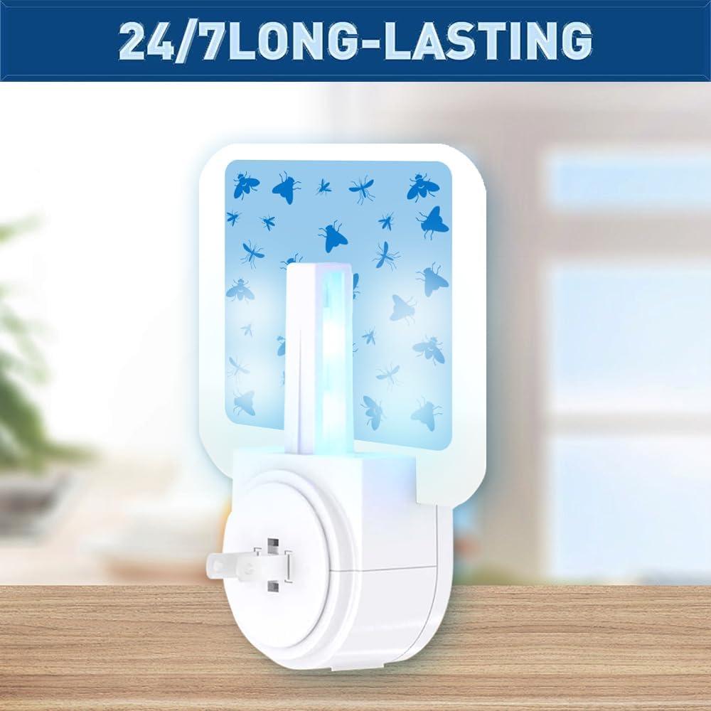 24 Tarjetas Pegajosas Cleanuper para Insectos Voladores