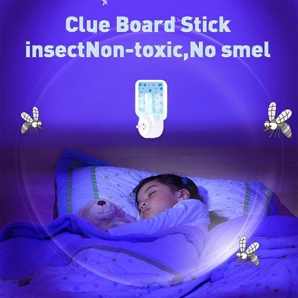 24 Tarjetas Pegajosas Cleanuper para Insectos Voladores