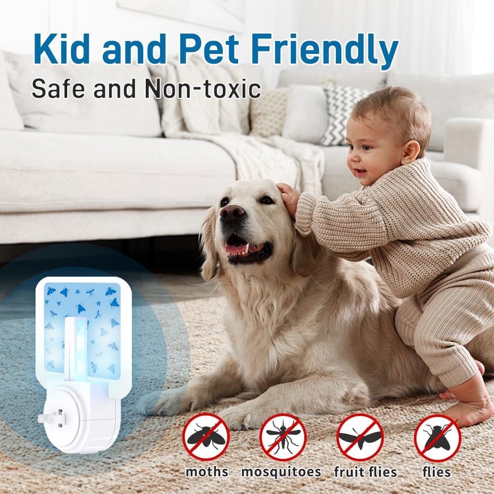 24 Tarjetas Pegajosas Cleanuper para Insectos Voladores