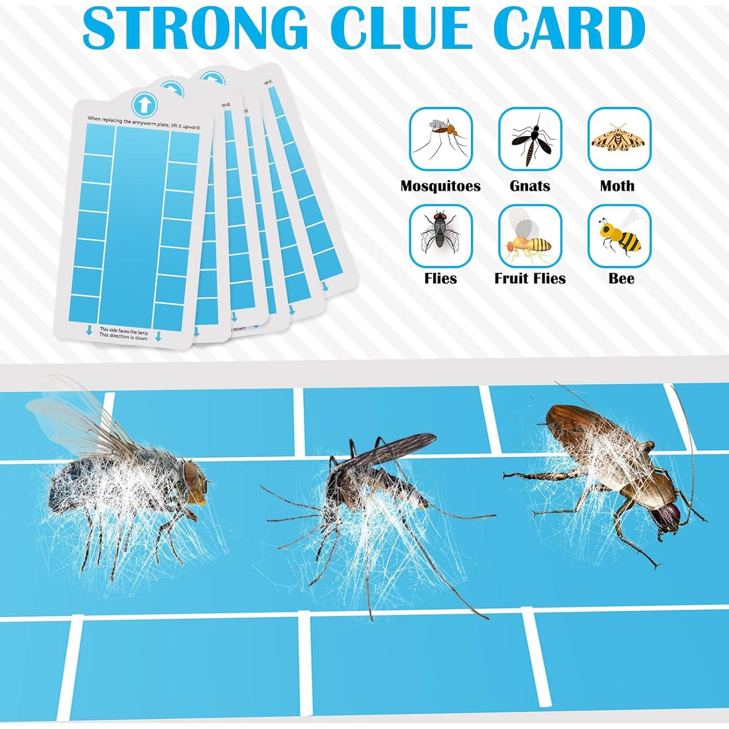 Recargas Trampa Insectos Voladores Qualirey 30 Unidades 8.2x15cm