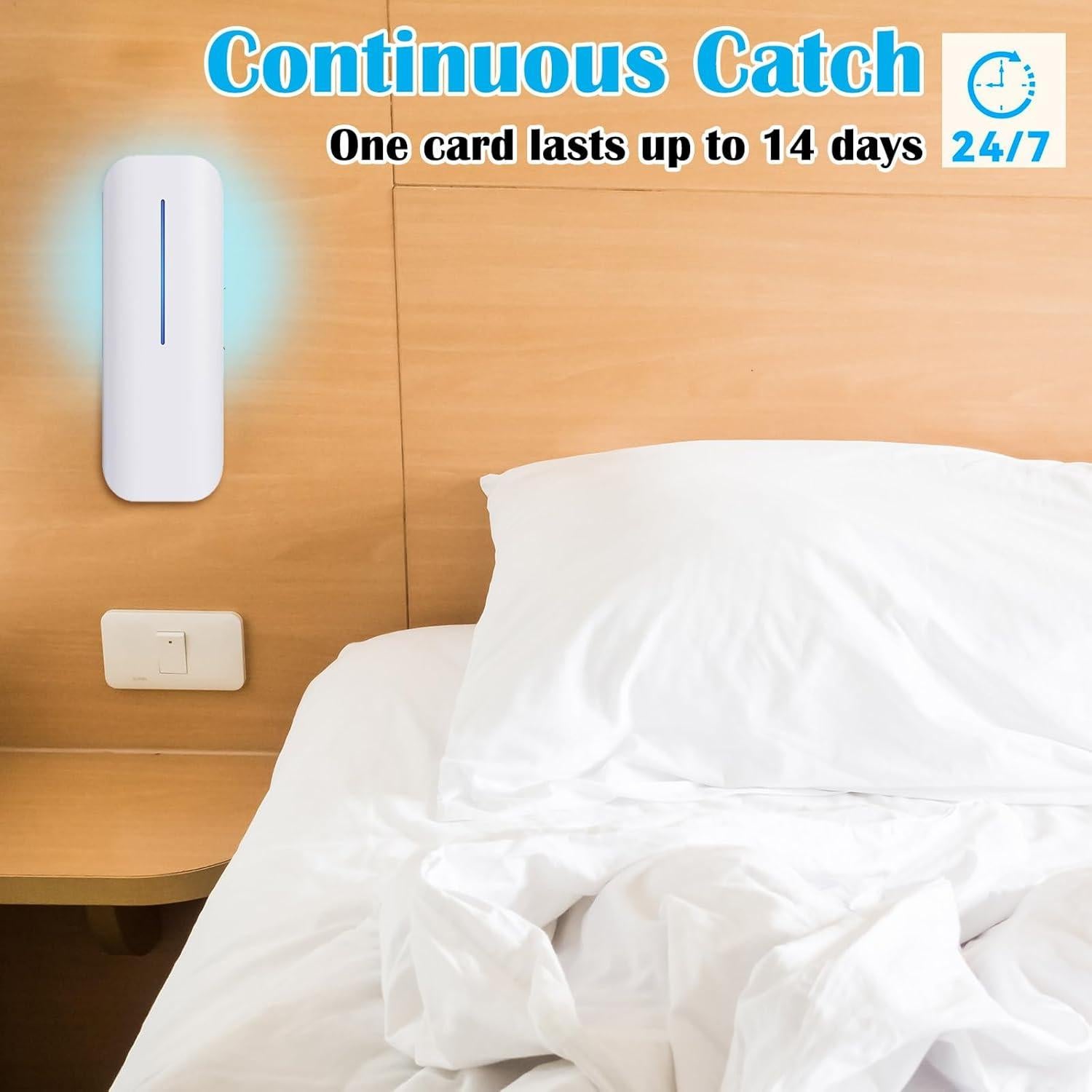 Recargas Trampa Insectos Voladores Qualirey 30 Unidades 8.2x15cm