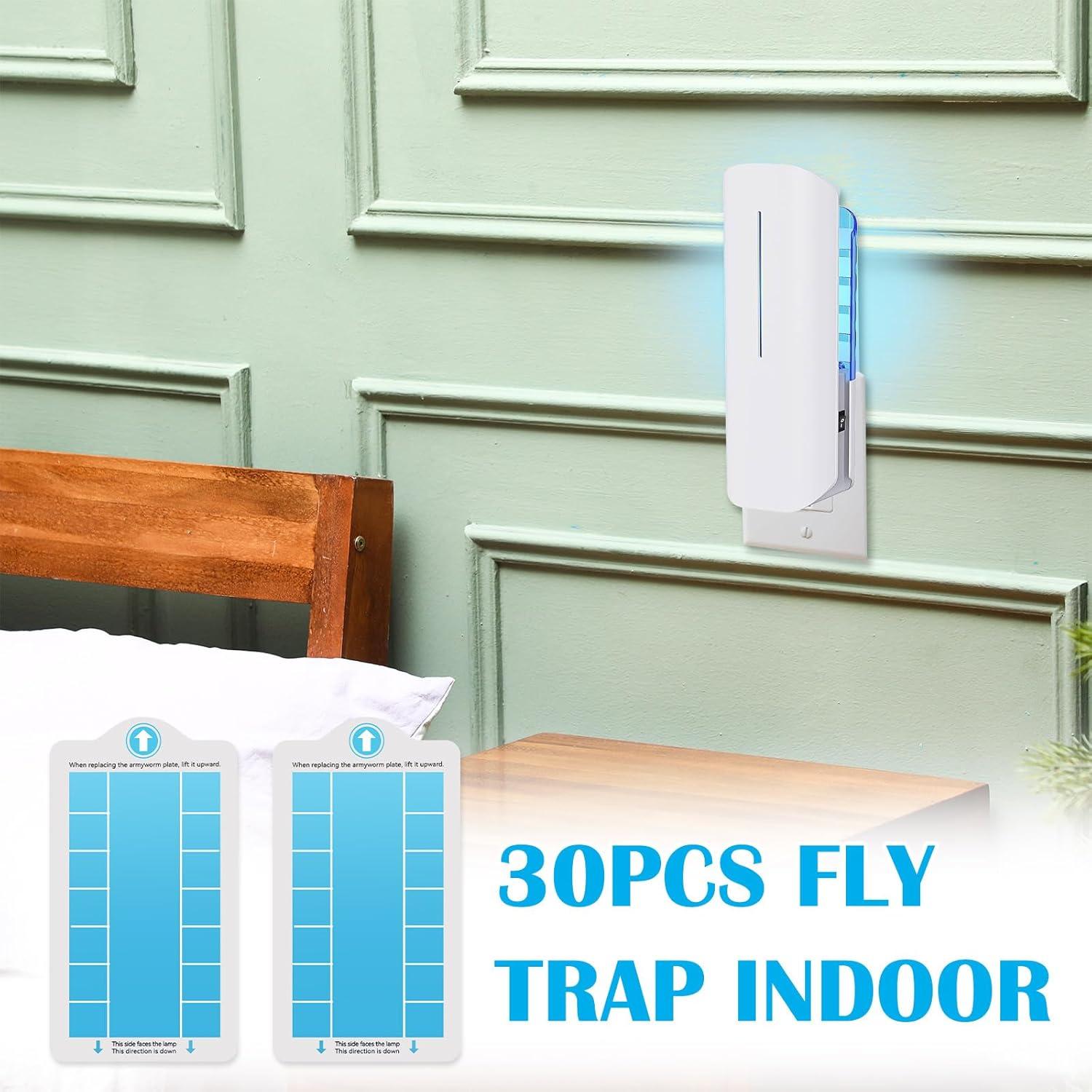 Recargas Trampa Insectos Voladores Qualirey 30 Unidades 8.2x15cm