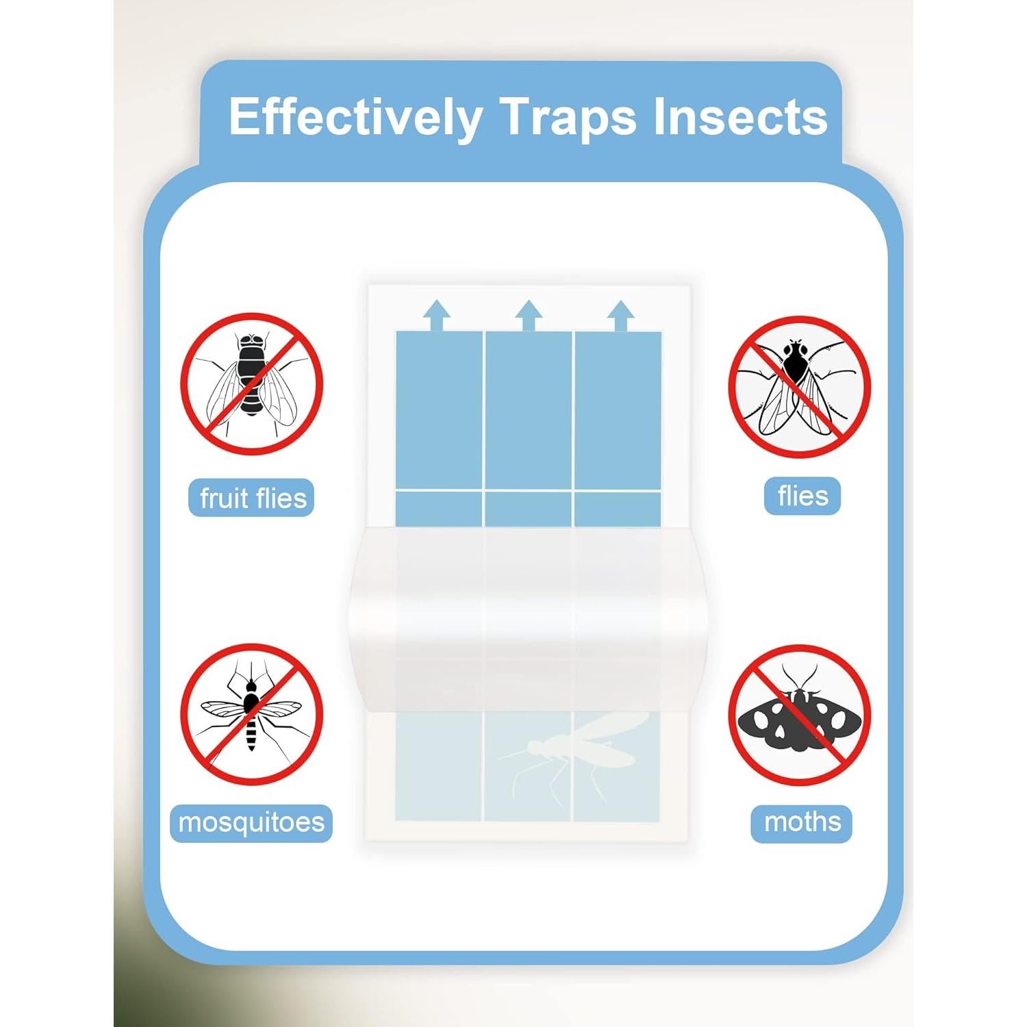 Recargas Adhesivas para Trampa de Insectos Shootingstar - 24 Unidades