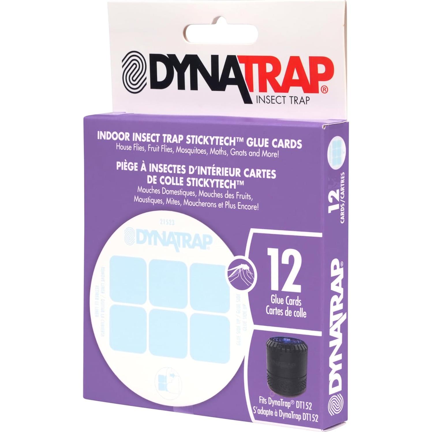 Tableros de Pegamento DynaTrap 21523 - Repuesto 12 Unidades