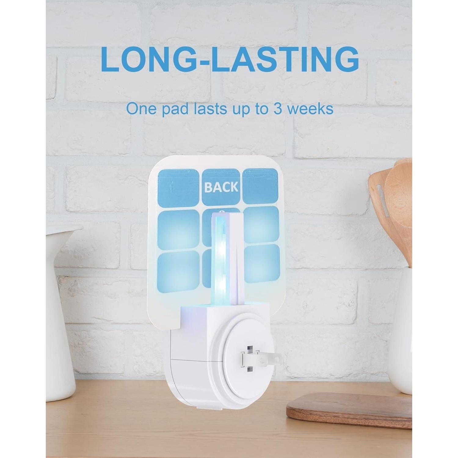 20 Tarjetas Adhesivas Repuesto Dichroma para Trampas de Insectos