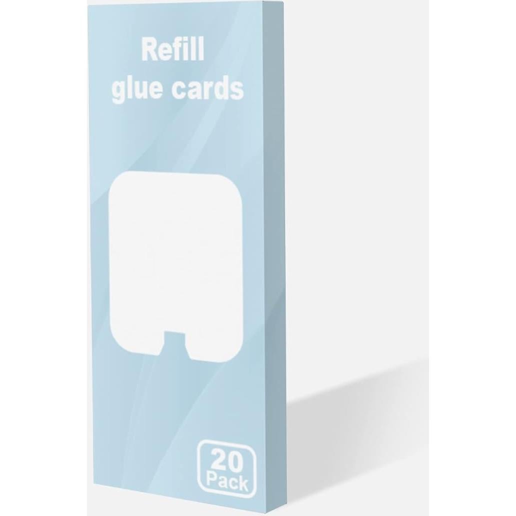 20 Tarjetas Adhesivas Repuesto Dichroma para Trampas de Insectos