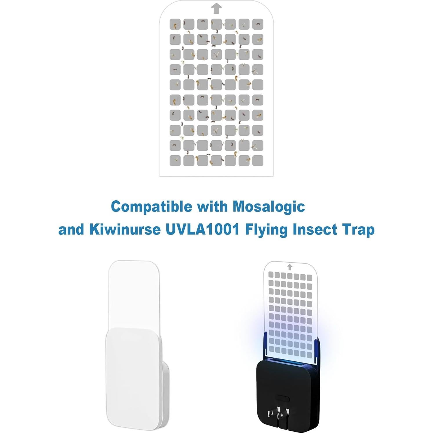 Recarga 20 Pcs Trampa Insectos Voladores Dichroma Compatible