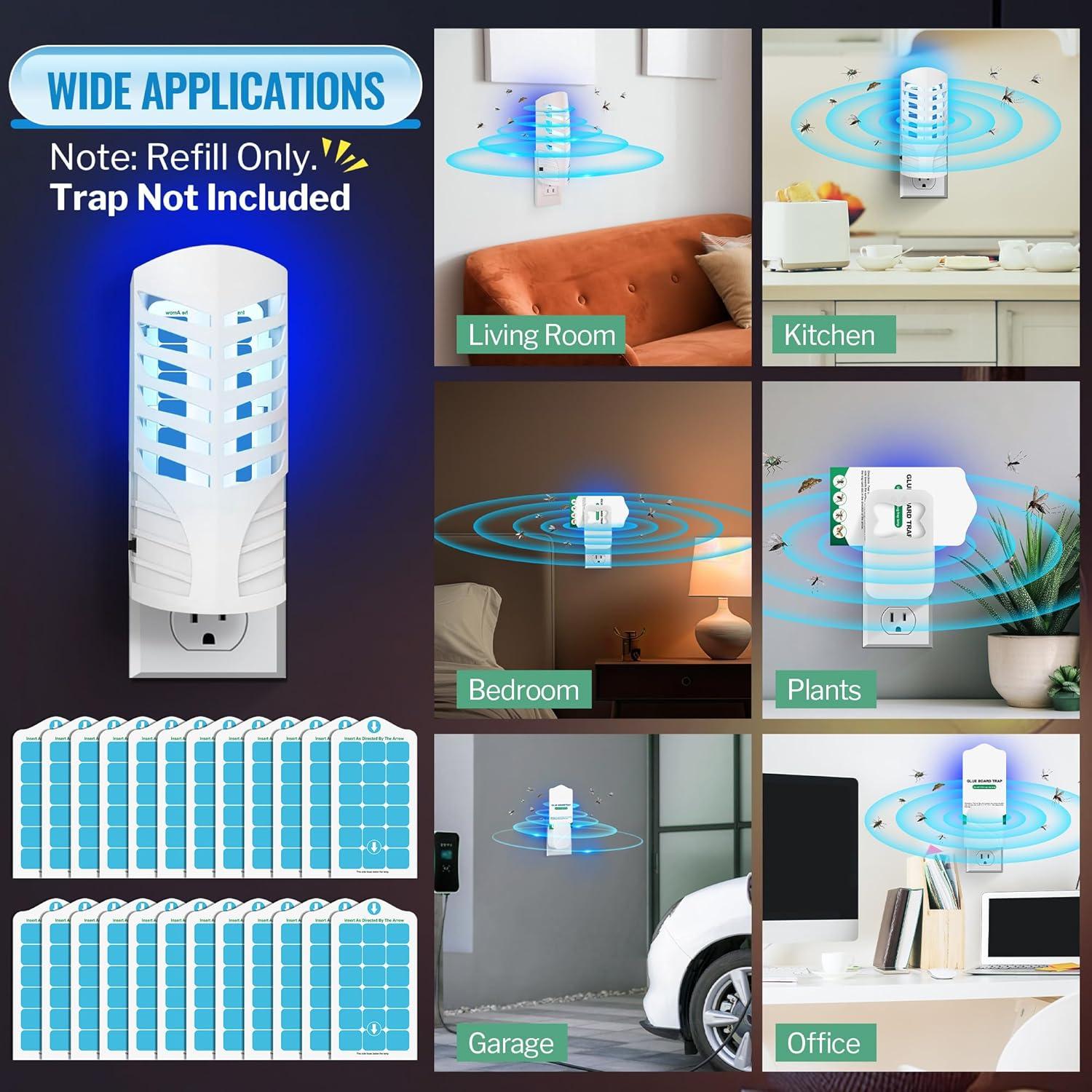 Recargas Trampa Insectos Voladores Qualirey 25 Unidades