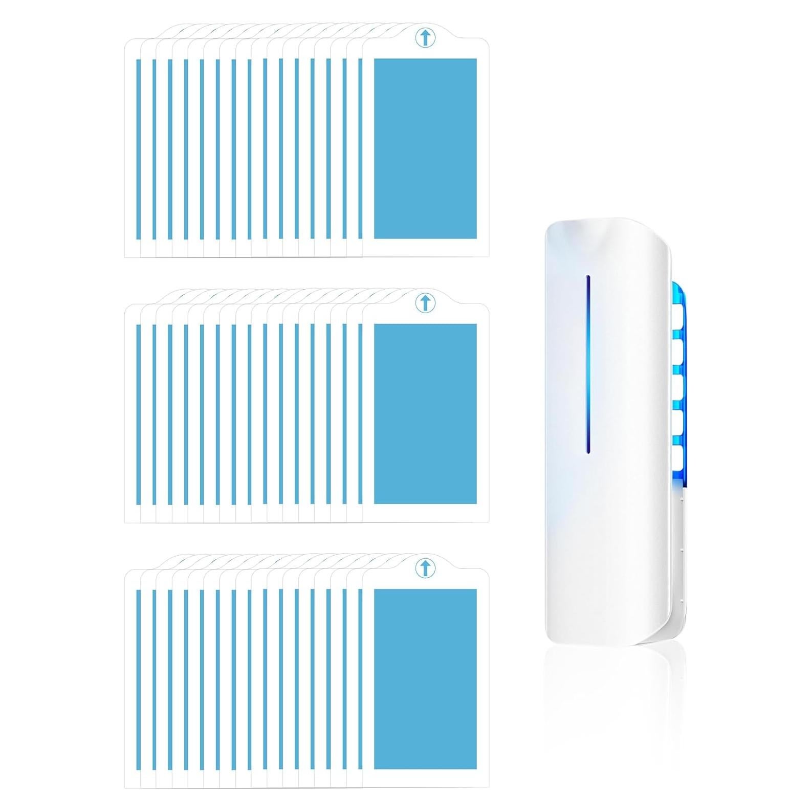 48 Tarjetas Adhesivas Reemplazo Trampa Insectos BURLAN QH009A