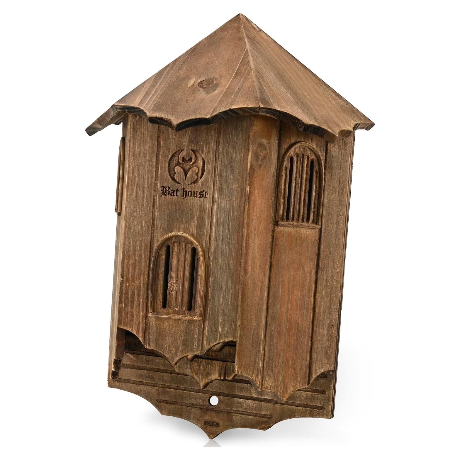 Casa de Murciélagos de Madera VIREESR 3 Cámaras 42.4x27.9cm
