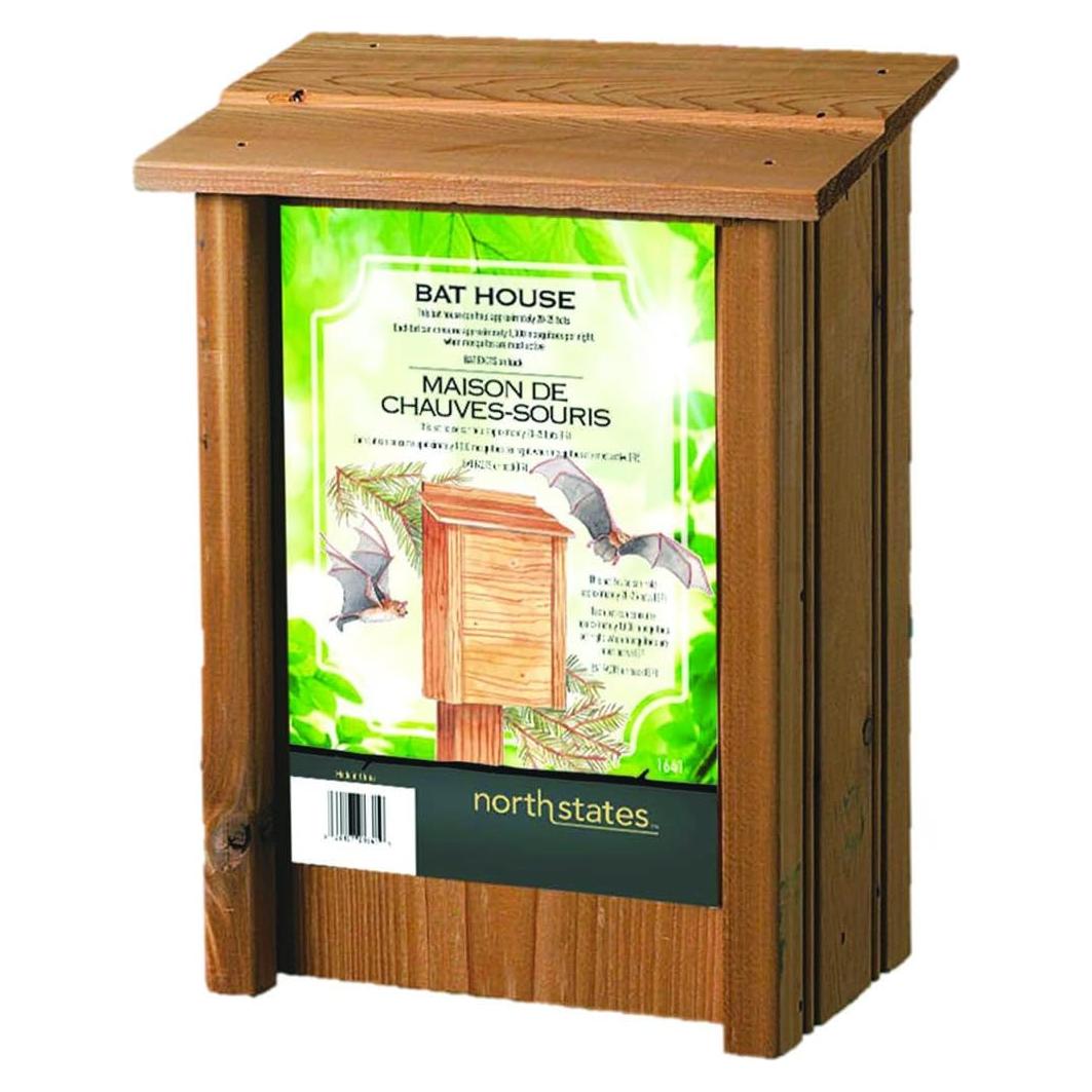 Casa para Murciélagos North States 1641 Madera Natural 75 Murciélagos
