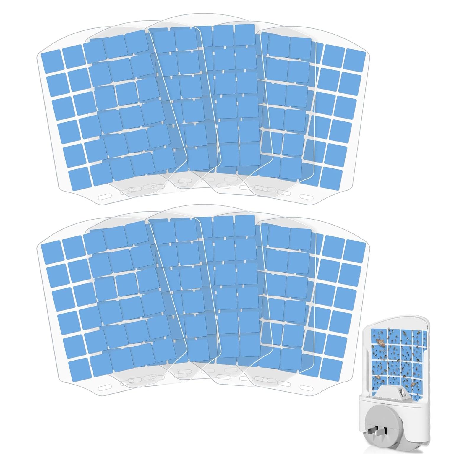 10 Tarjetas de Recarga Pegajosas WowCatch N386E para Insectos