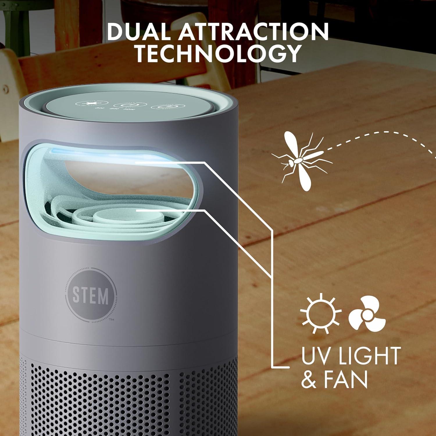 Trampa de Ventilador STEM para Insectos Voladores con Luz UV