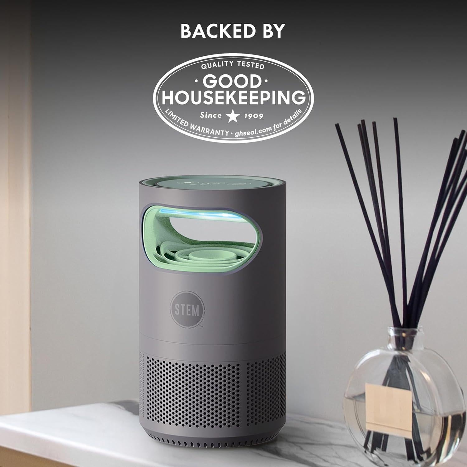 Trampa de Ventilador STEM para Insectos Voladores con Luz UV