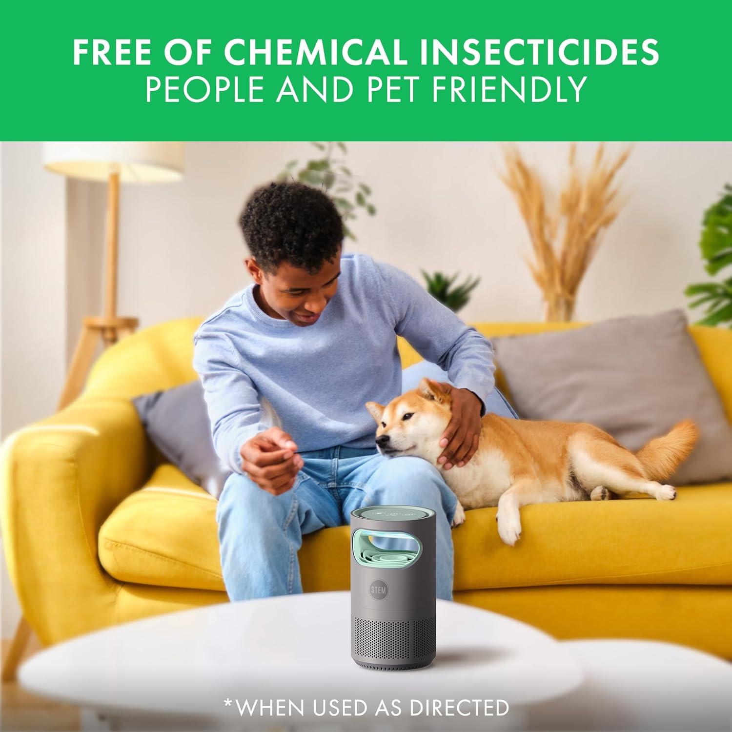 Trampa de Ventilador STEM para Insectos Voladores con Luz UV