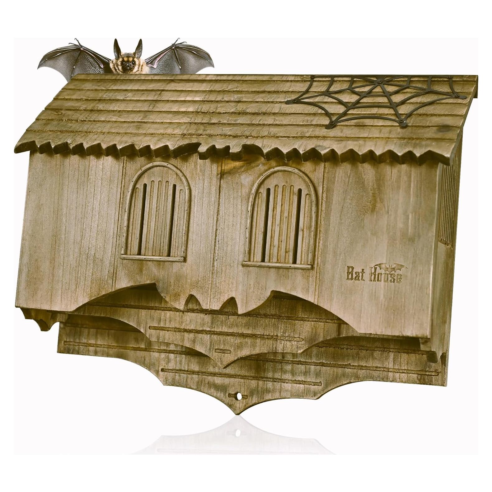 Casa de Murciélagos de Madera Capruzad - 2 Cámaras Ventiladas