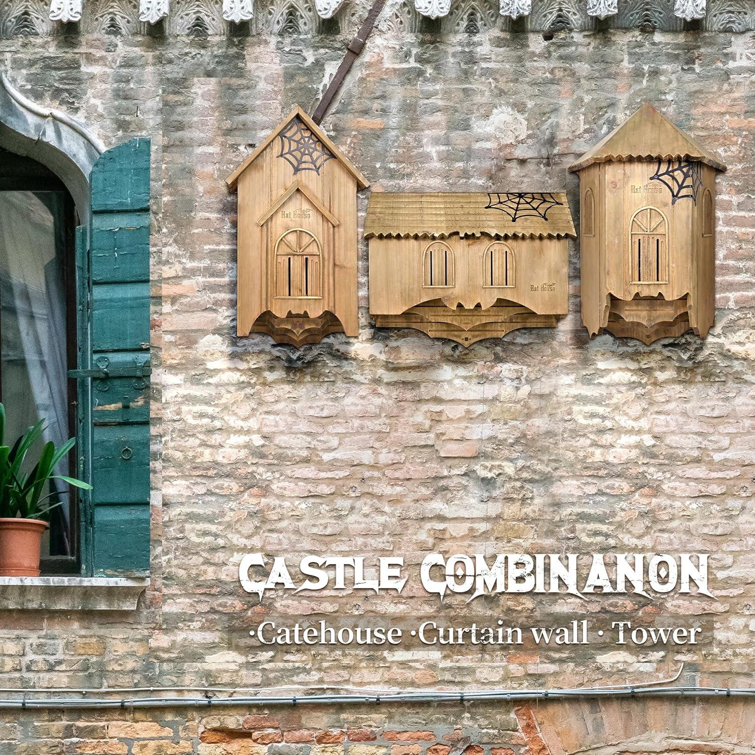 Casa de Murciélagos de Madera Capruzad - 2 Cámaras Ventiladas