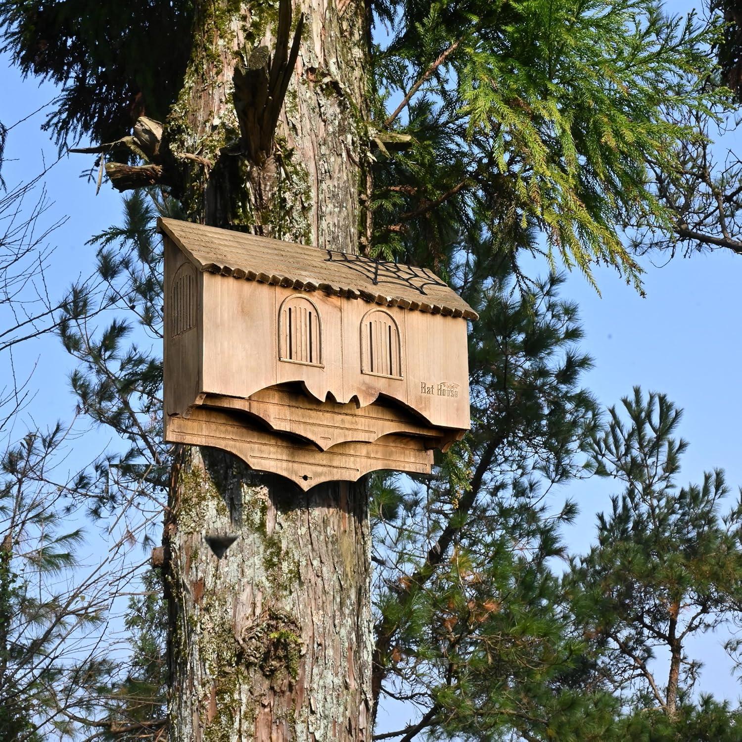 Casa de Murciélagos de Madera Capruzad - 2 Cámaras Ventiladas