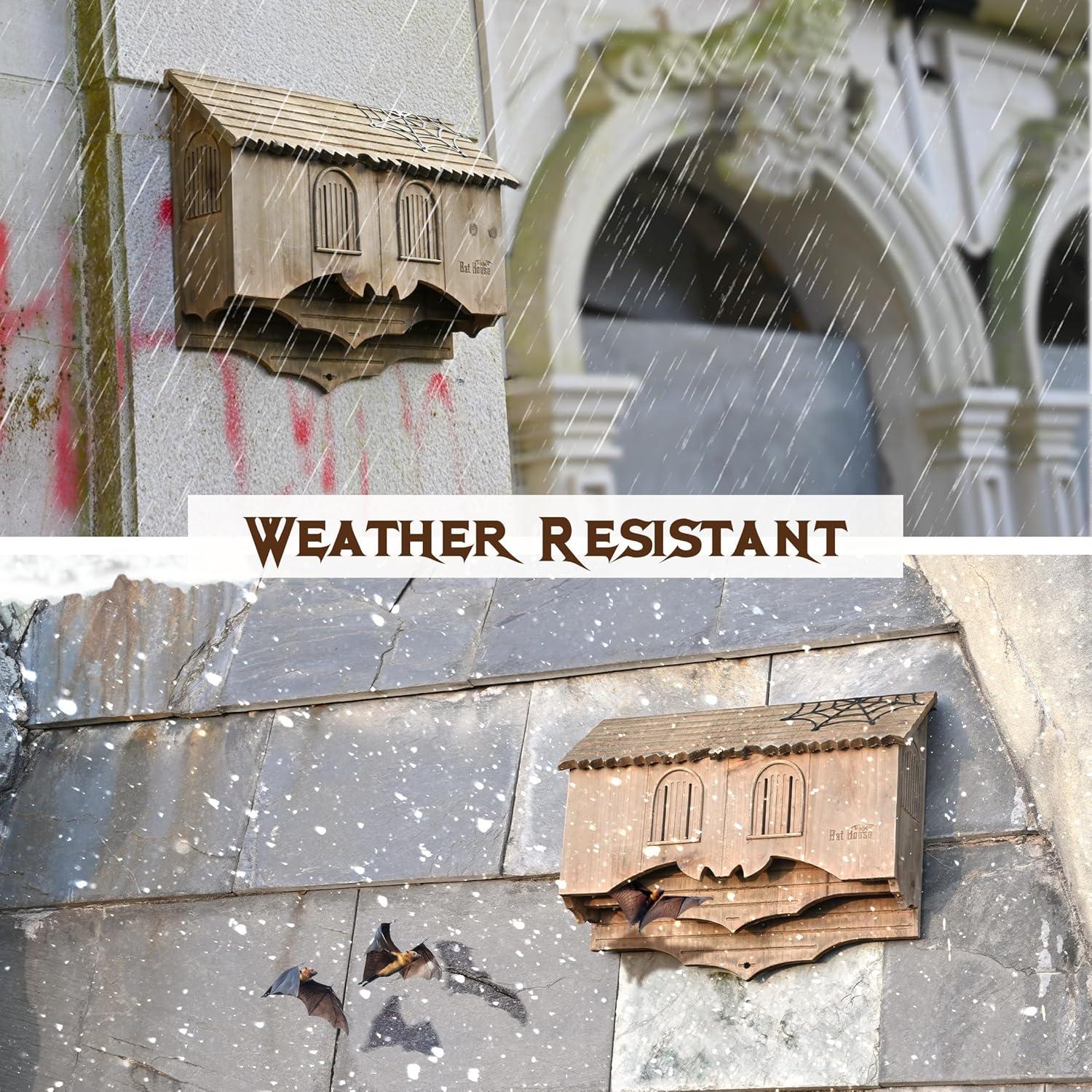 Casa de Murciélagos de Madera Capruzad - 2 Cámaras Ventiladas