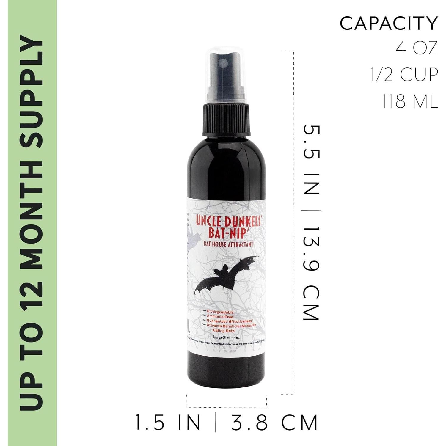 Spray Atrayente para Murciélagos Bat-Nip 118 ml Natural