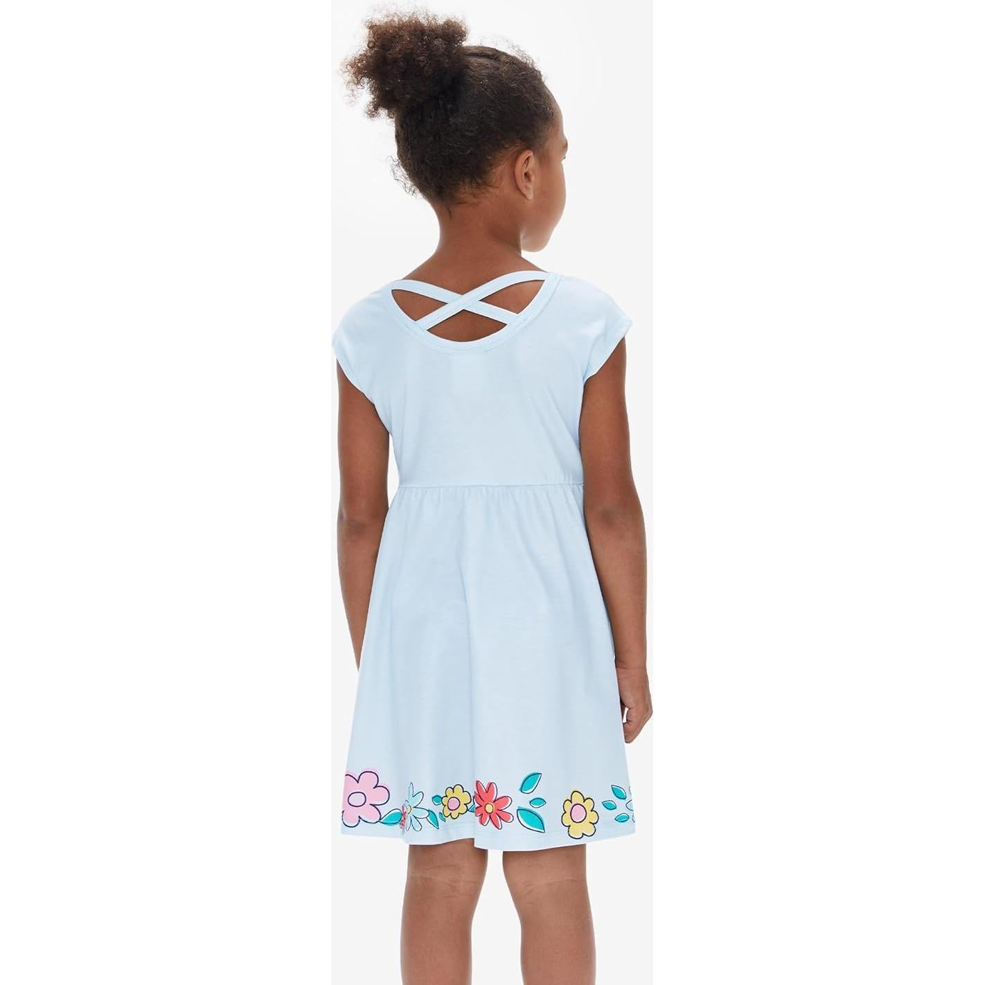 Vestido sin mangas Peppa Pig para niñas 4-5T azul