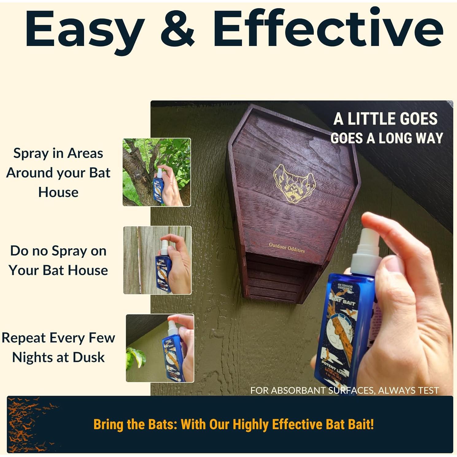 Spray Atractante de Murciélagos 118ml - Outdoor Oddities