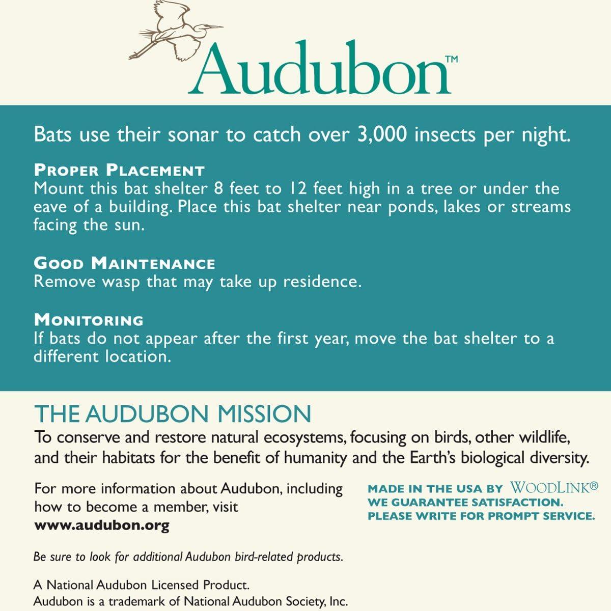 Refugio para Murciélagos Woodlink NABAT de Cedro 30.5x10.8x40.6 cm