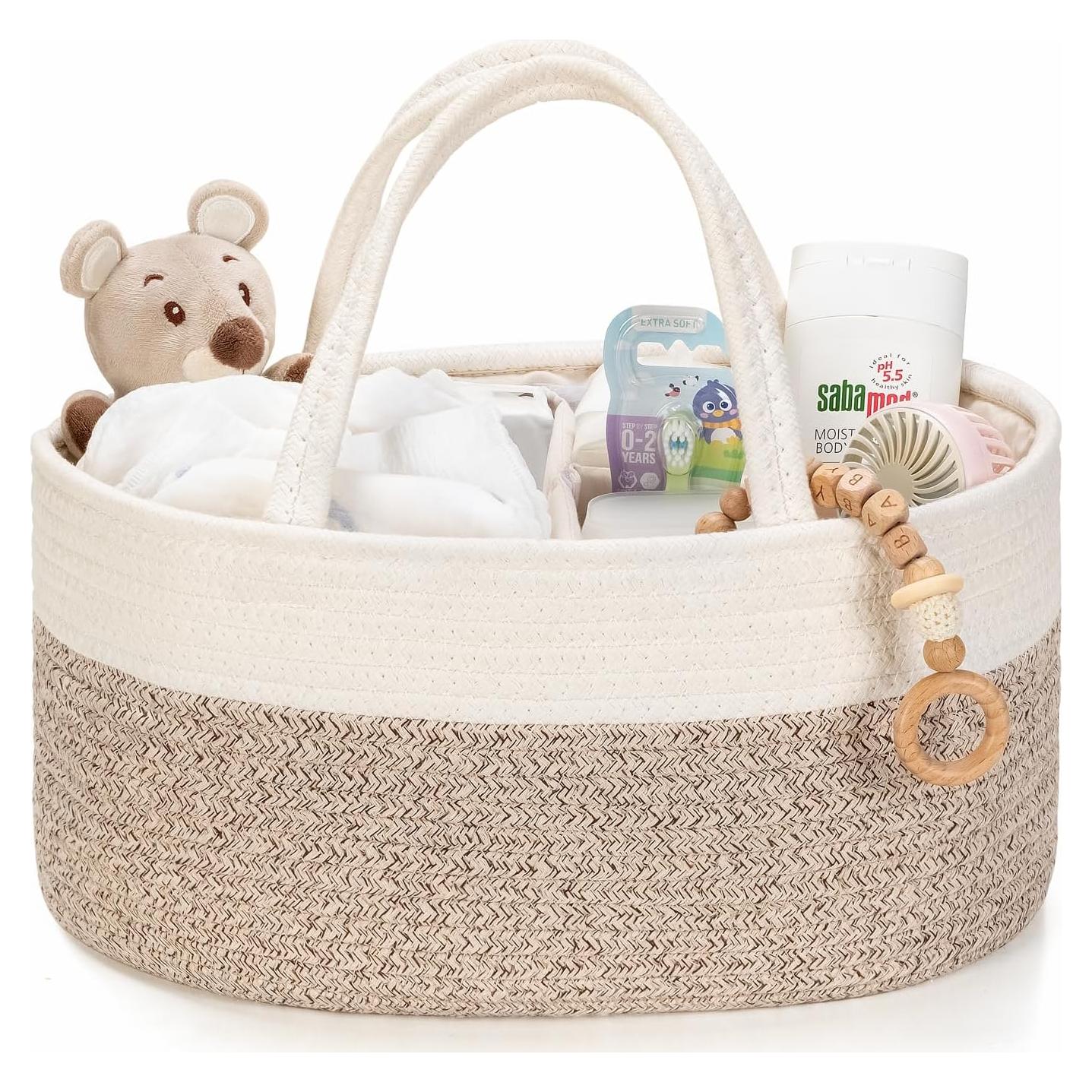 Organizador de Pañales Kodomoore Ovalado 36.1x22.1cm Beige