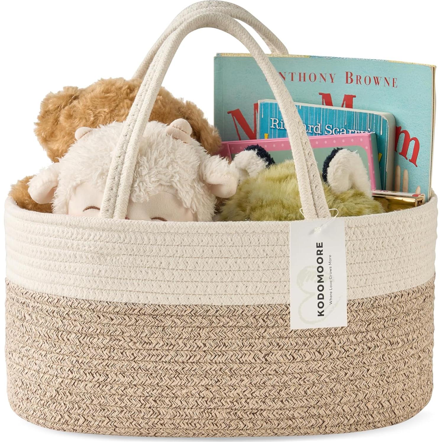 Organizador de Pañales Kodomoore Ovalado 36.1x22.1cm Beige