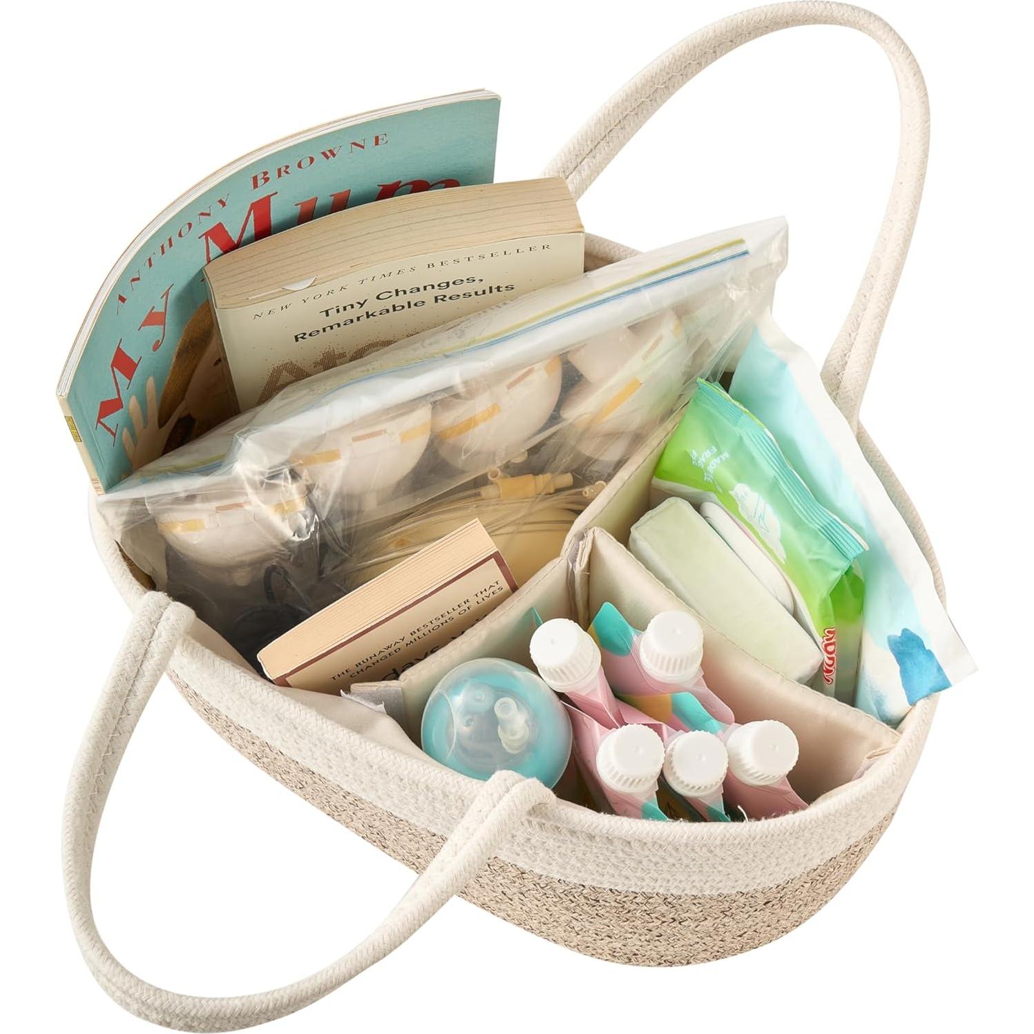 Organizador de Pañales Kodomoore Ovalado 36.1x22.1cm Beige