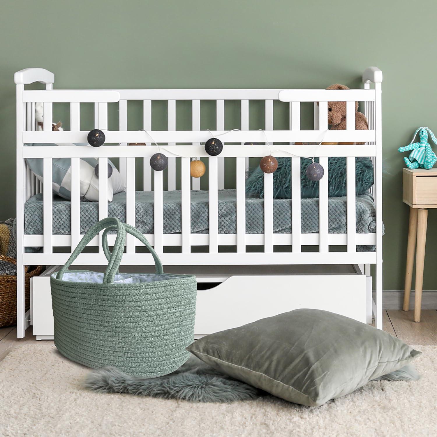 Organizador de Pañales KiddyCare Grande Albahaca con Asa