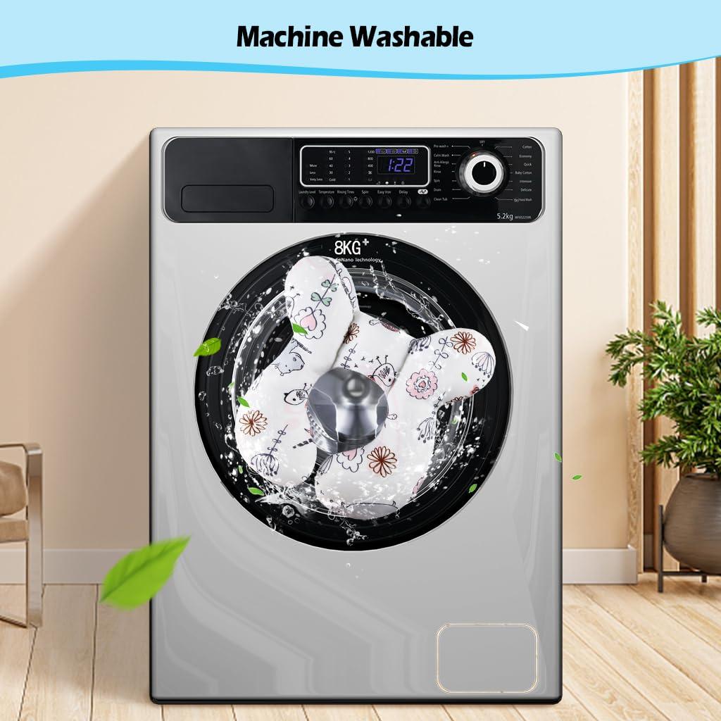 Almohada de Viaje para Bebés KAKIBLIN Hipopótamo Soporte Cuello