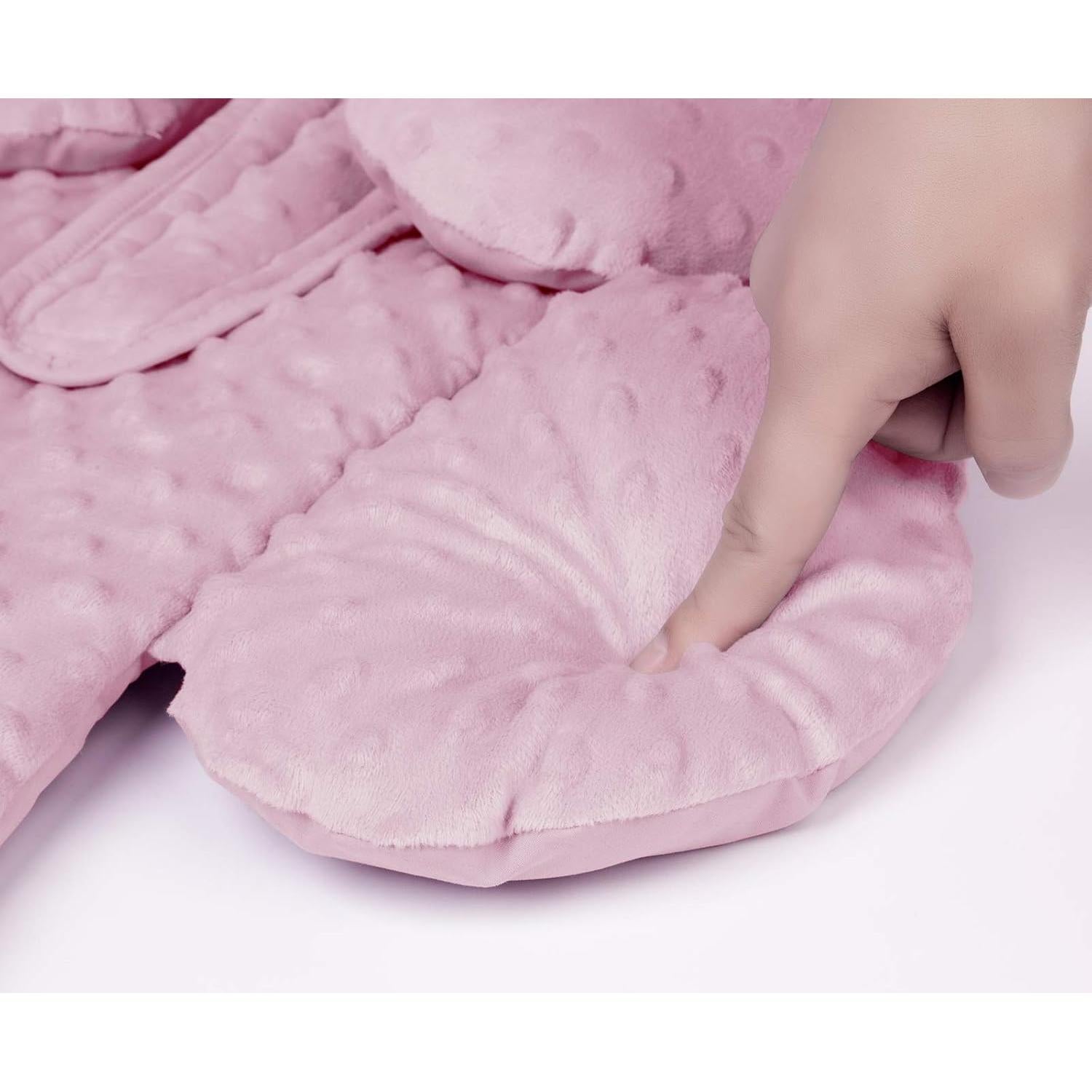 Soporte para Cabeza y Cuello Pro Goleem Rosa 2 en 1 para Bebés