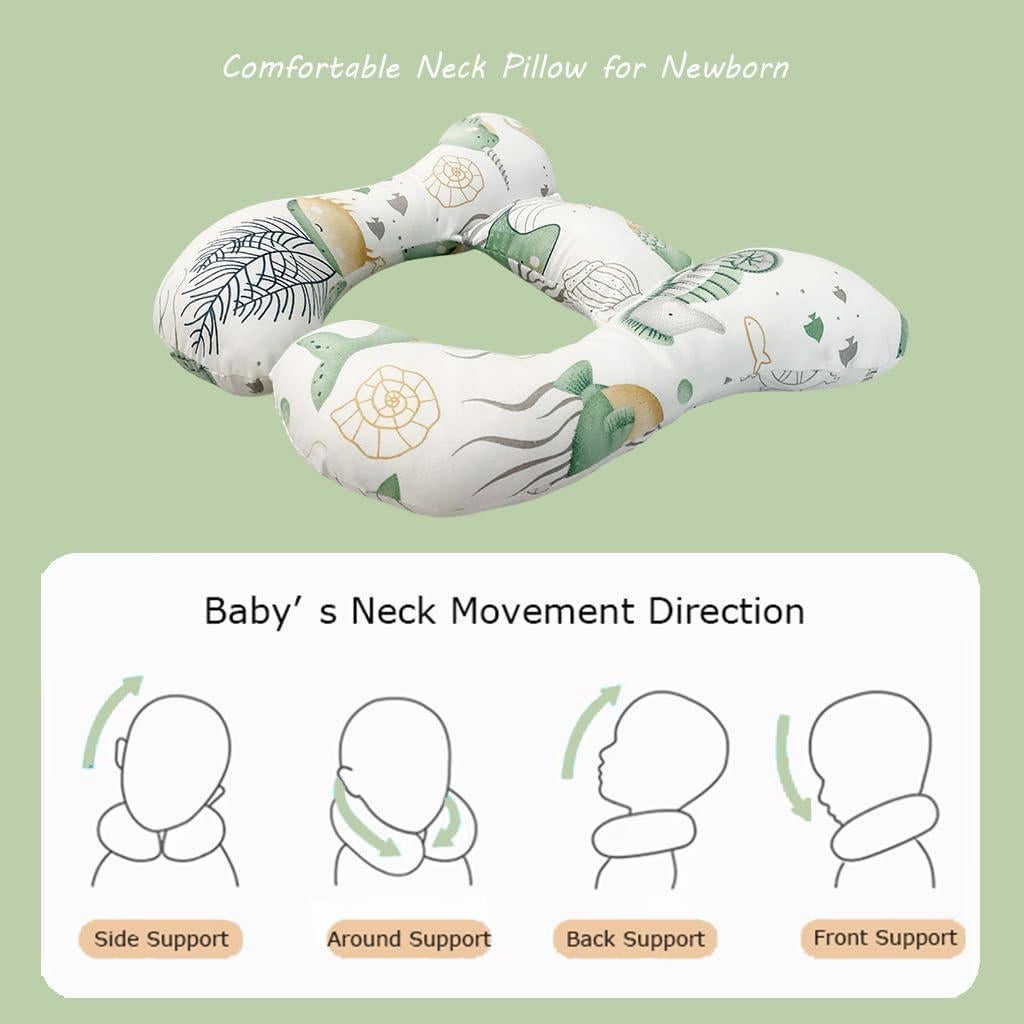 Cojín de Cuello para Bebés Wedfull Océano 28x28cm Suave