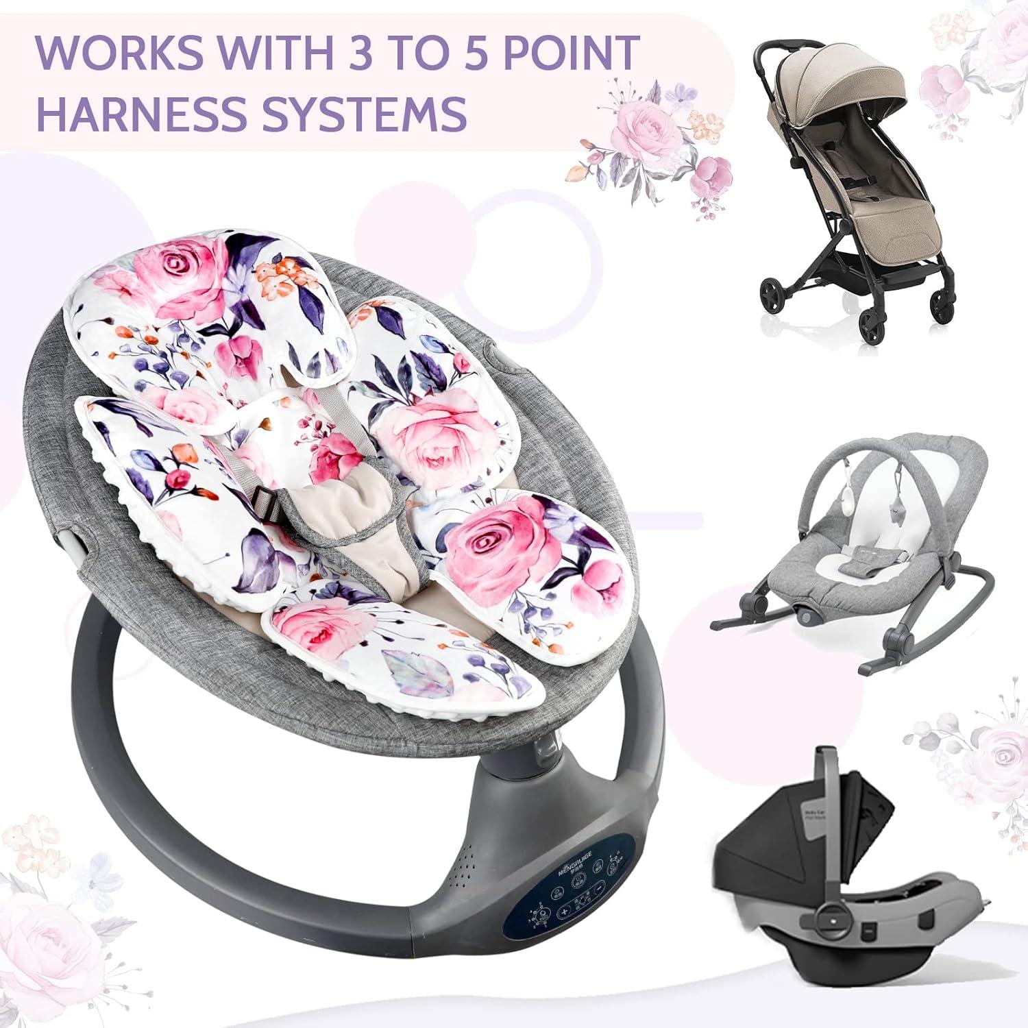 Soporte para cabeza y cuerpo de auto Pea Pod 2 en 1 Floral