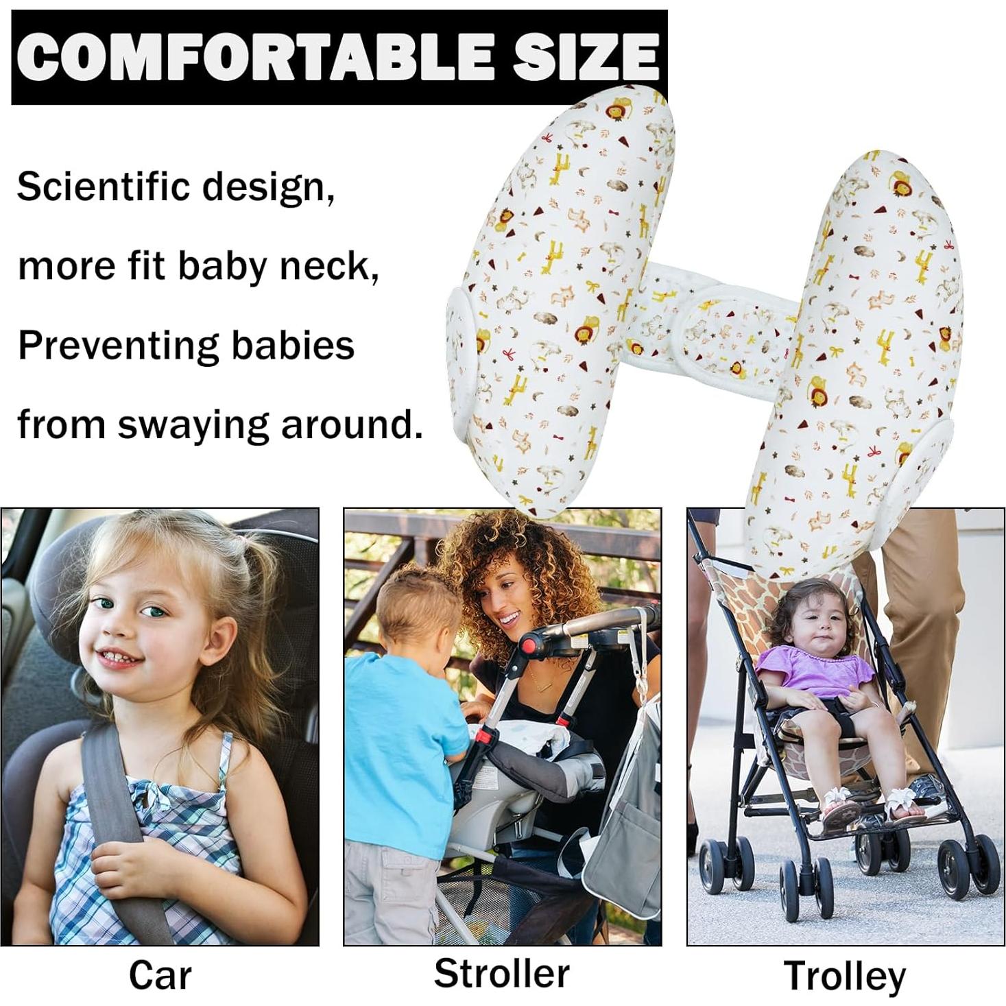 Soporte de Cabeza y Cuello para Bebés REFLYAWAY Elefante