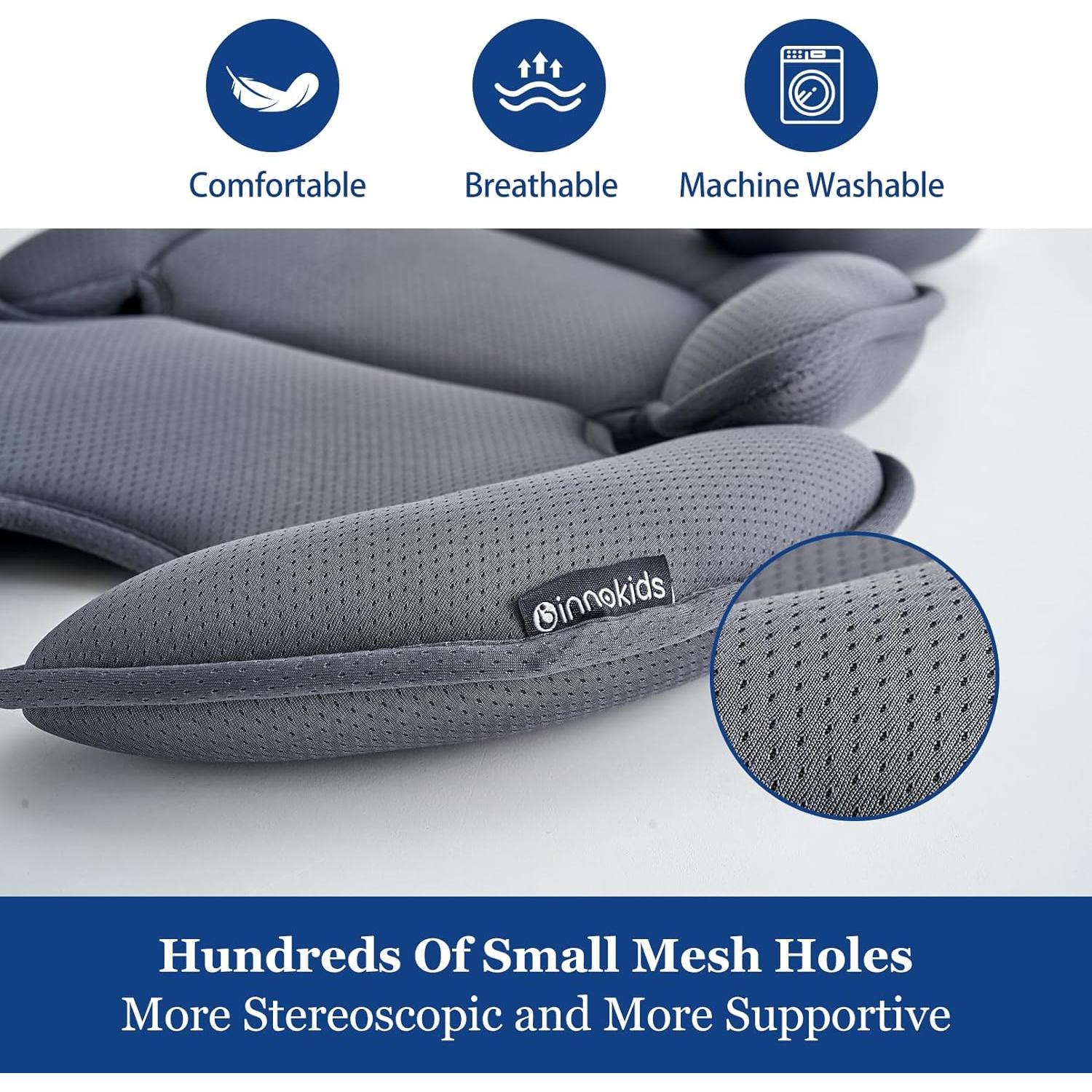 Almohada de Soporte Innokids para Bebés y Niños Pequeños Gris