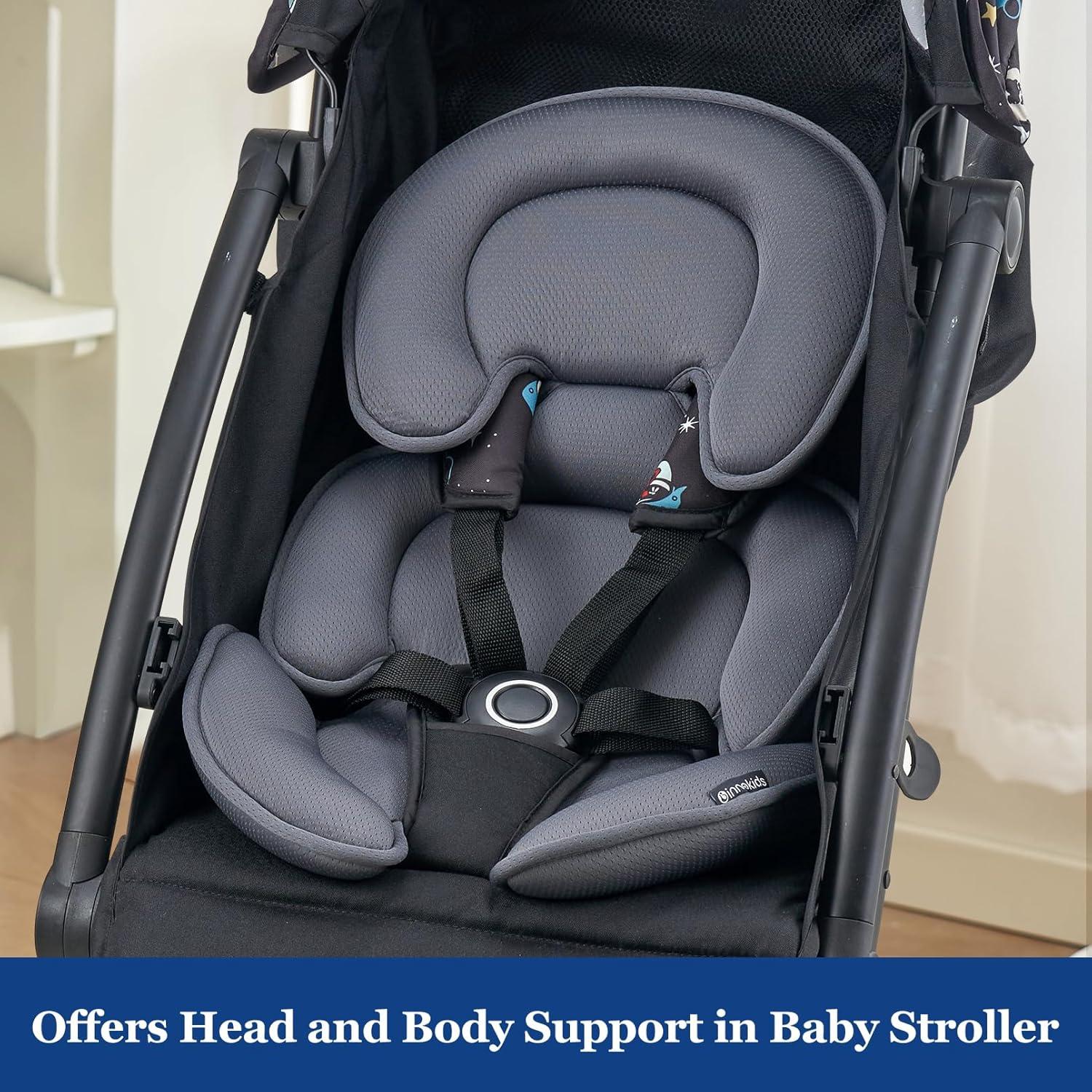 Almohada de Soporte Innokids para Bebés y Niños Pequeños Gris