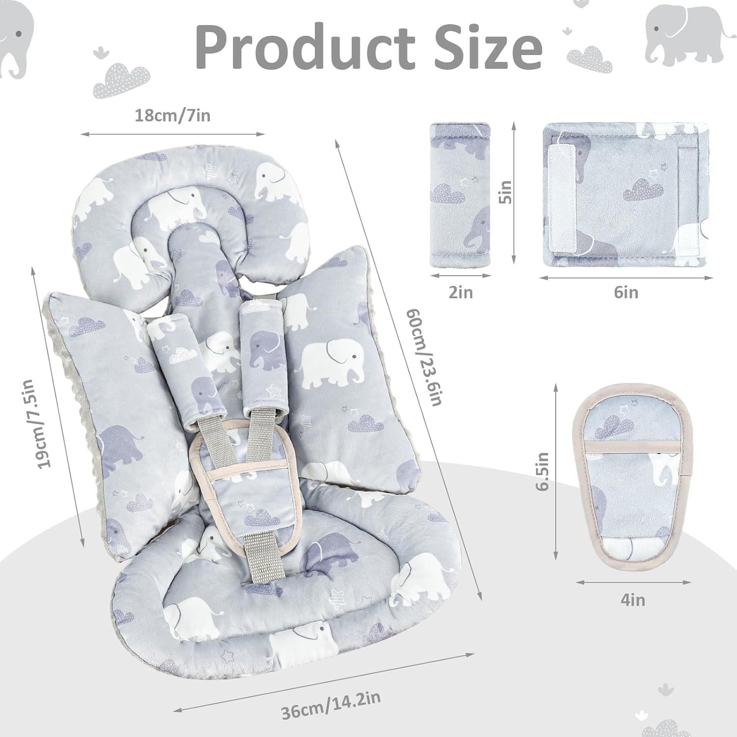 Soporte de Cabeza para Silla de Auto TANOFAR Elefante 0-9 meses