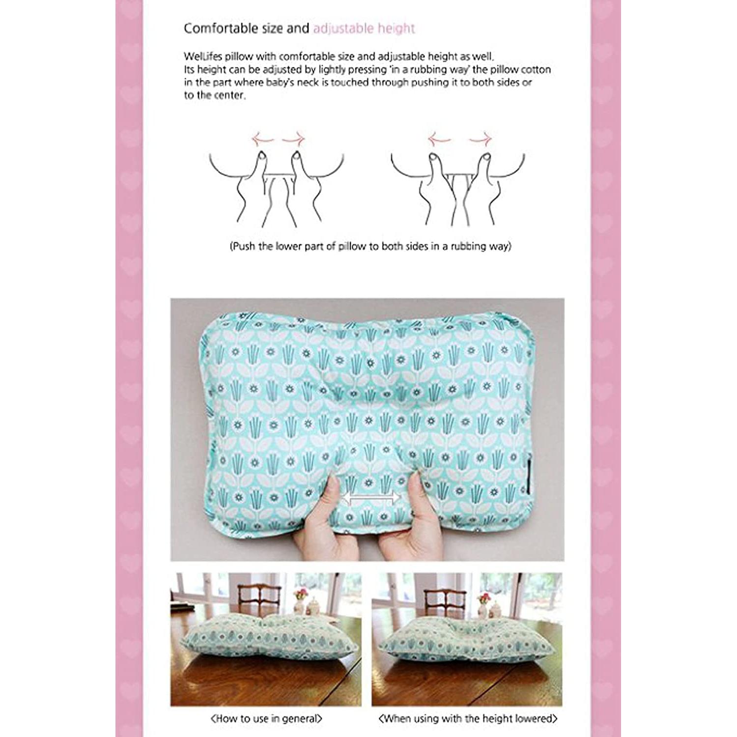 Almohada Hipoalergénica WelsLife para Bebé 25x36 cm