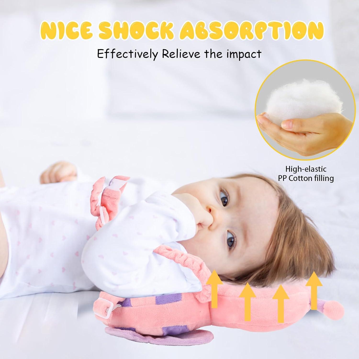 Mochila de Protección para Bebés Q77 - Mariposa Rosa Suave