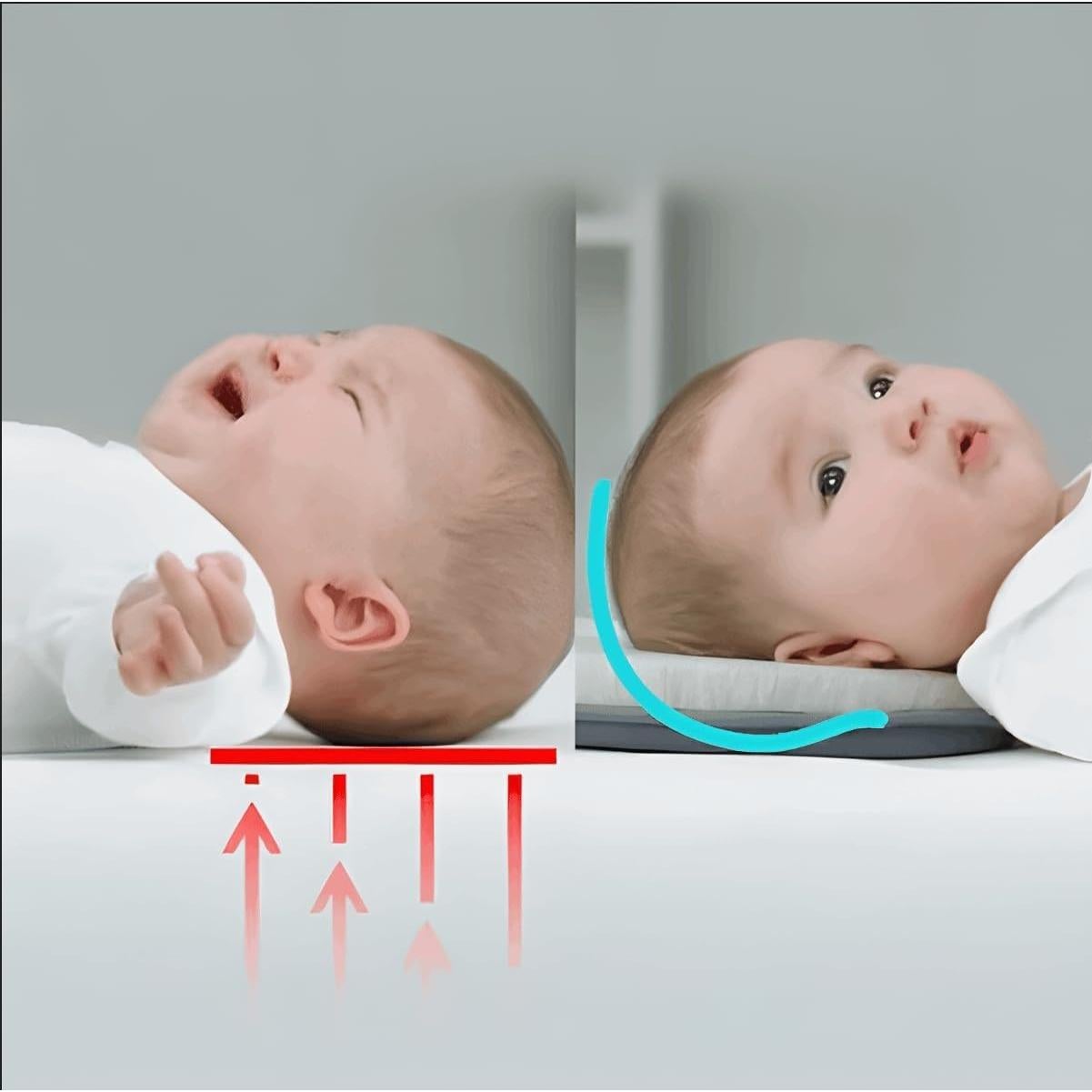 Almohada para Bebé Recién Nacido Panda 25.4x20.3 cm Suave