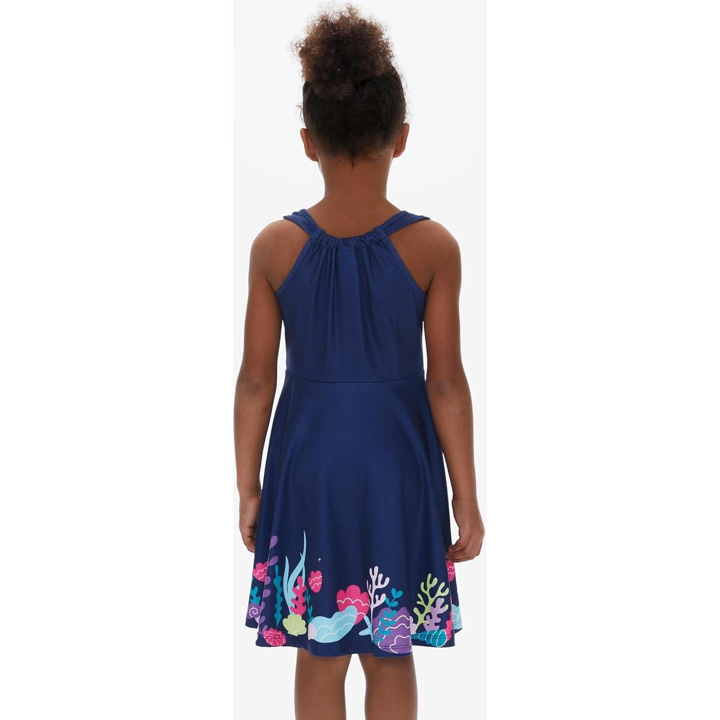 Vestido sin mangas Peppa Pig para niñas 5-6 años azul