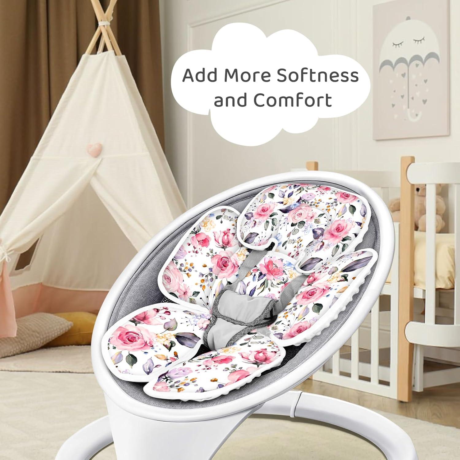 Inserto para Asiento de Auto Bebé RosyLCG 2 en 1 Rojo y Blanco