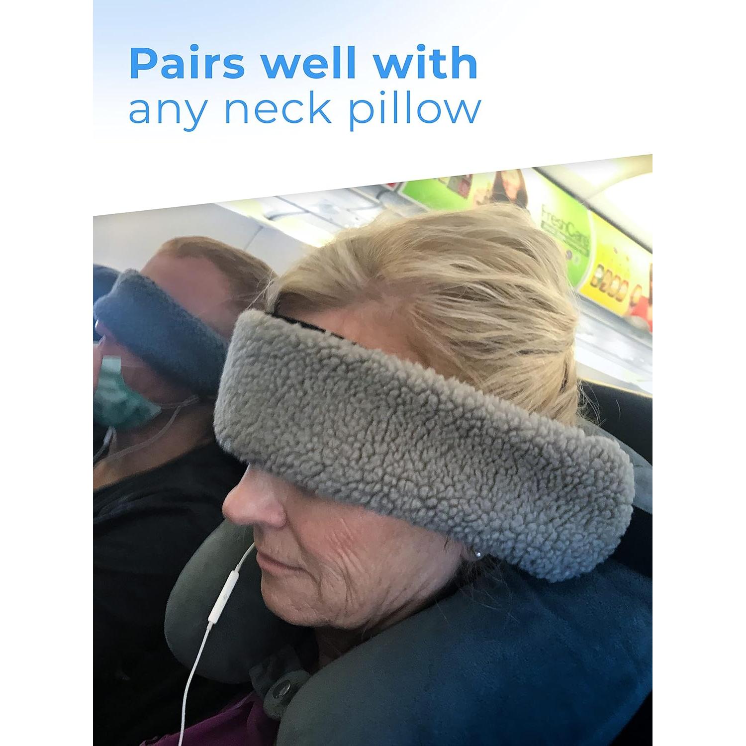 Almohada de Viaje SeatSleeper Ajustable para Cuello - Gris